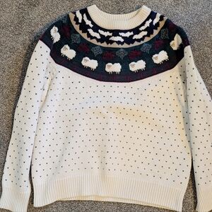 Cute vintage  Sheep Sweater
